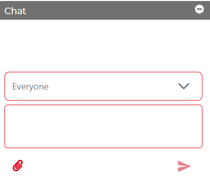 Instant messaging with the ability to message certain participants